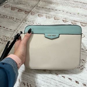 nine west crème bag